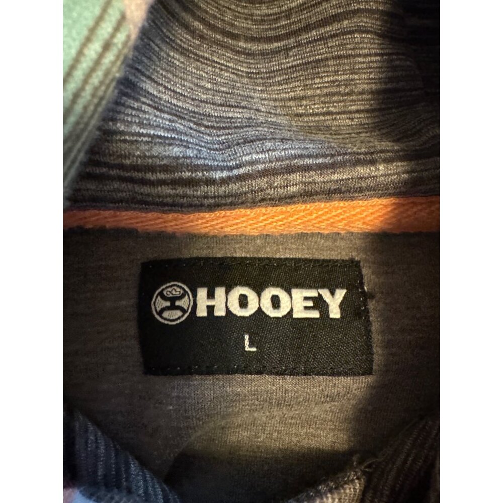 Hooey Western Geometric Hoodie Large Cowboy Rodeo Pullover Sweatshirt Ranch - Picture 4 of 10